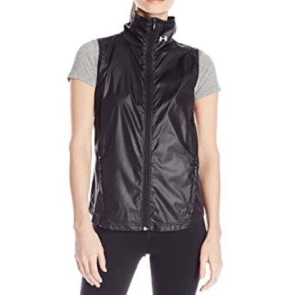 Under Armour Vest Storm All Seasons Athlete Performance Black NWT M Gift For Her - Picture 2 of 8